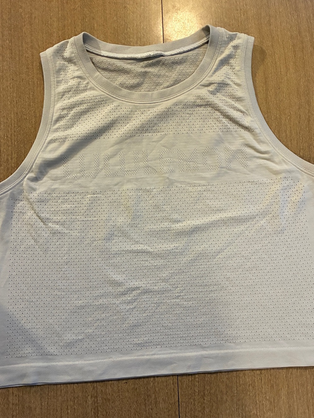 Lululemon boxy crop top